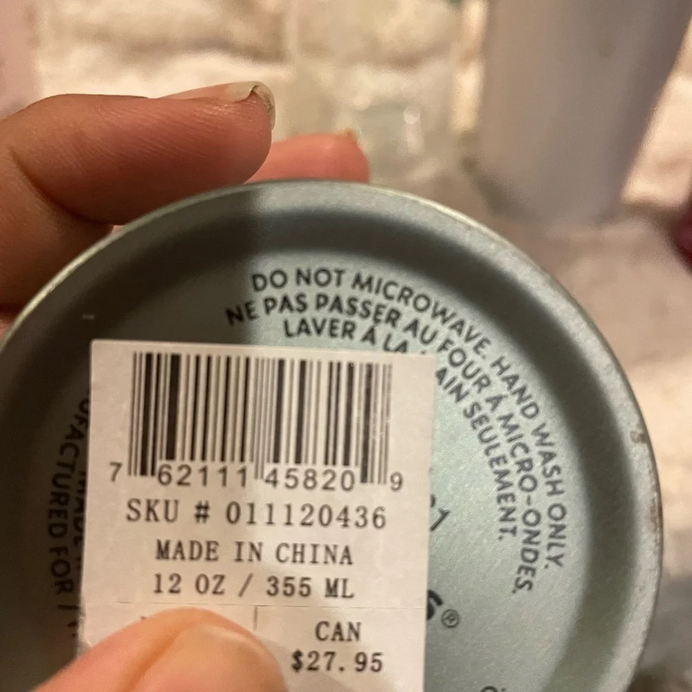 Set of 5 Starbucks coffeee cups